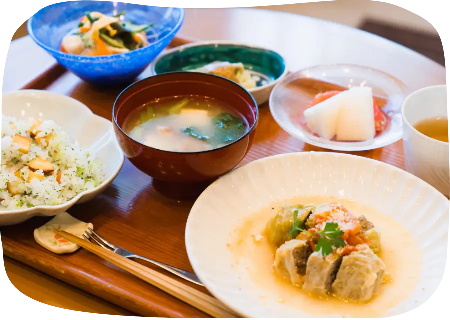 お食事
